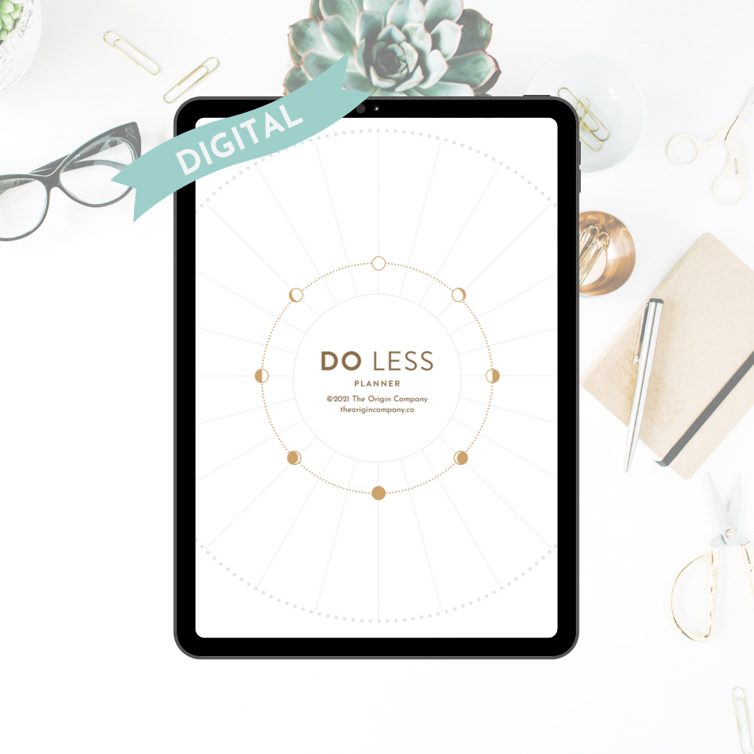 [Digital] Do Less Planner Kate Northrup Products